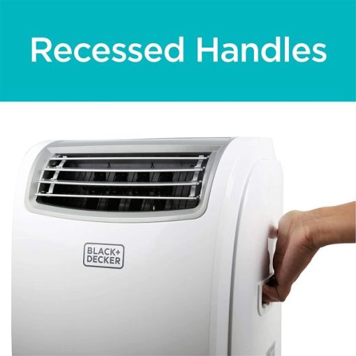 BLACK DECKER 14 000 BTU Climatiseur portable avec chaleur et télécommande, blanc - Image 7