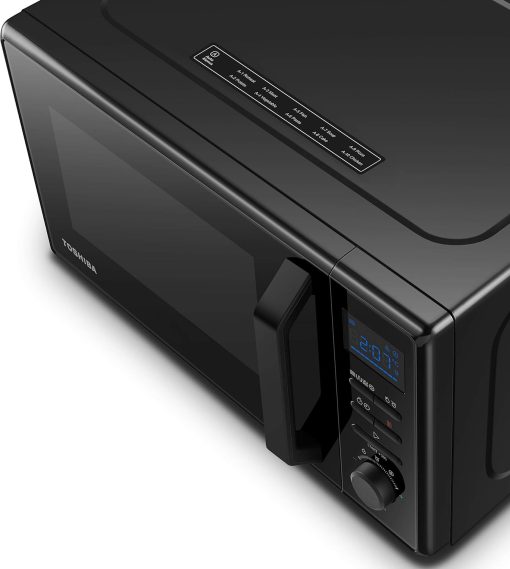 Toshiba Micro-Ondes 3-en-1 23L MW2-AG23PF(BK), Micro-ondes sur Pied avec Fonction Grill & Combi, Grill 900W/1000W, Fonction ECO, Plateau Tournant avec Mémoire de Position, Noir - Image 32