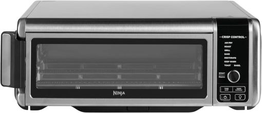 Ninja Foodi 8-in-1 Multifunctional Oven, Portable Mini Oven, Work Surfaces, Multi-Function Oven with 8 Cooking Functions; Air Fry, Roast, Grill, Bake and More Silver/Black SP101EU - Image 2