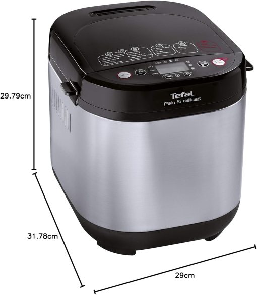 Tefal PF240E38 Bread Maker, Black/Stainless Steel - Image 5