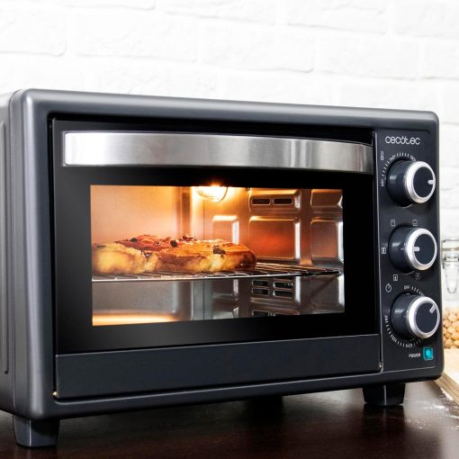 Cecotec Bake&Toast 4600 Black Gyro Countertop Oven, 46 L, 2000 W, 12 Combinable Heating Functions, Includes Rotating Spindle, Crumb Catcher Tray. - Image 59