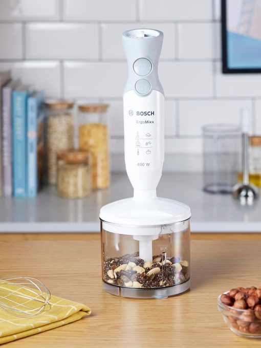 Bosch MSM66020 Mixeur Plongeant 600 W, Gris/Blanc - Image 2