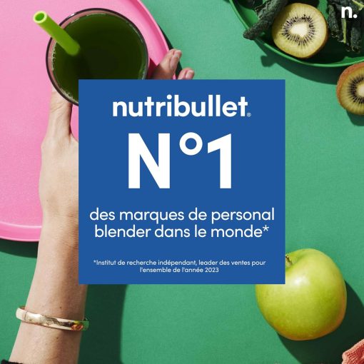 nutribullet Pro 900, Electric Blender, Chopper, Smoothie Blender, Multifunctional, Power 900 Watts, NB904CP, Champagne - Image 48