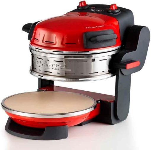 Ariete Pizza Oven 918, Pizza 4 Minutes, 5 Cooking Levels, Refractory Plate for Heating, Wooden Blades Included, Maximum Temperature 400°C, 1200W, White - Image 44