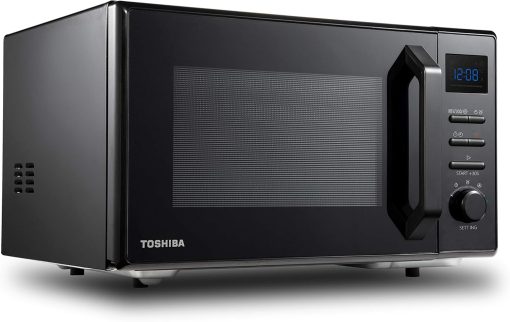 Toshiba Micro-Ondes 3-en-1 23L MW2-AG23PF(BK), Micro-ondes sur Pied avec Fonction Grill & Combi, Grill 900W/1000W, Fonction ECO, Plateau Tournant avec Mémoire de Position, Noir - Image 29