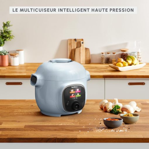 Moulinex, Cookeo Multicuiseur intelligent 6L, 150 recettes intégrées, Cuisson sans surveillance, Ecran intuitif, Guide de cuisson, Application MyMoulinex, 1600W, Blanc, 15 ans réparabilité - Image 10
