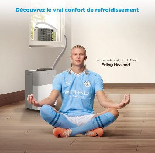 MIDEA Climatiseur PortaSplit Mobile Silencieux 4-in-1| 12000 BTU | Chauffage et Climatisation Portable Prêt à Poser 3,5kW- Clim Mobile avec rafra?chisseur, déshumidificateur, chauffage,ventilateur - Image 6