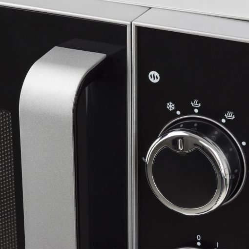 H.Koenig Micro-Ondes Four Grill 2 en 1 VIO9, 25L, Plateau tournant 27cm, 10 modes de cuisson jusqu’à 1000W, Décongélation, Cuisson combinée, écran LCD [Classe énergétique A+] - Image 6