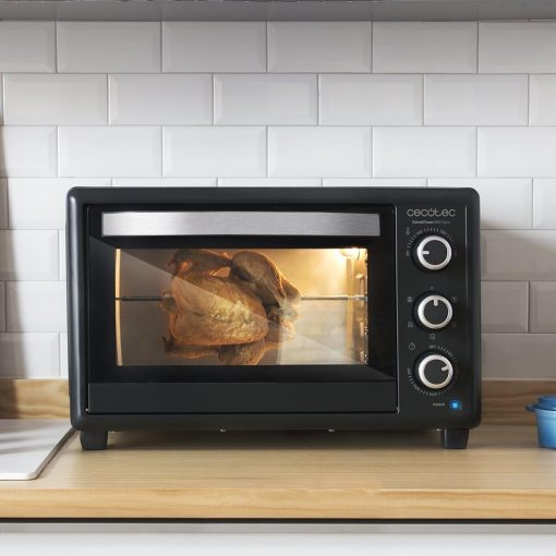 Cecotec Bake&Toast 4600 White Gyro Table Convection Oven 46 Liter, 2000 W, Interior Light, 12 Functions, Temperature up to 230o, Double Glazed Door, Includes Spit - Image 33