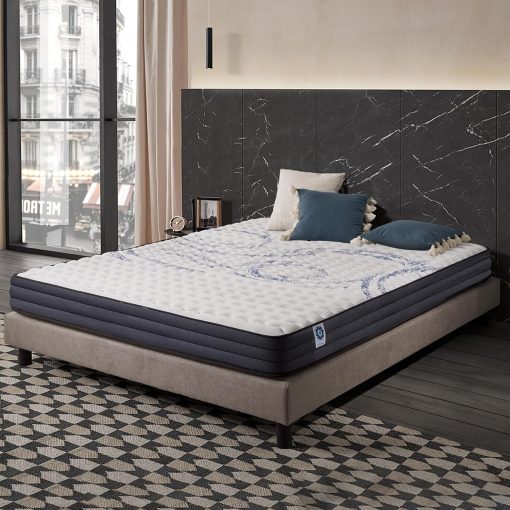 NATURALEX - Matelas PerfectSleep 180x200 - épais 30 cm - Soutien Mousse à mémoire de Forme - Accueil Blue Latex - Confort Ferme - Respirant - 7 Zones - Réversible - Haute Densité - Fabriqué en Europe - Image 12