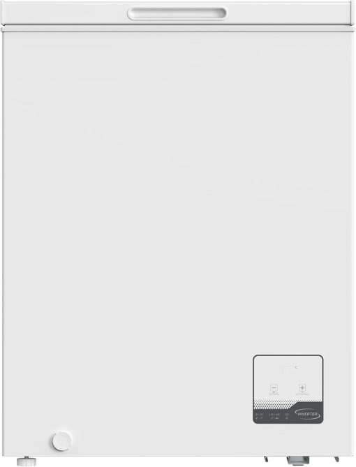 Congélateur coffre CHiQ 142L, 63,5 x 55,6 x 83,5cm, Congélateur Inverter, Affichage de la température extérieure, Mode de congélation rapide -32℃, Grille métallique,Faible bruit - Image 9