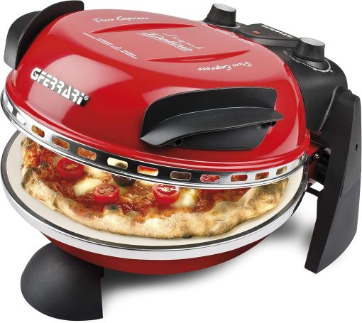 G3 Ferrari G10006 Pizza Express Delizia, 1200 W Pizza Oven, Adjustable Thermostat up to 400°C, Cooks Tasty Pizza in 5 Minutes, Double Resistance, Recipe Book and Spatulas Included - Black - Image 13