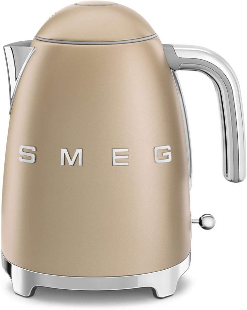 Smeg, Bouilloire électrique KLF03PGEU 1,7 L, Filtre Anticalcaire Lavable, Arrêt Automatique de Sécurité, Indicateur de Niveau d'Eau, Base Antidérapante, Range Cordon, Puissance 2400W, Vert d'Eau - Image 16