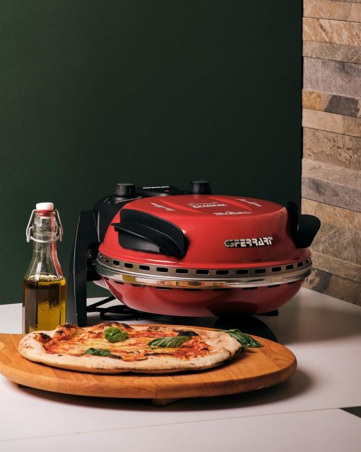 G3 Ferrari G10006 Pizza Express Delizia, 1200 W Pizza Oven, Adjustable Thermostat up to 400°C, Cooks Tasty Pizza in 5 Minutes, Double Resistance, Recipe Book and Spatulas Included - Black - Image 28