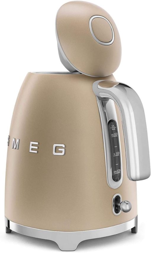 Smeg, Bouilloire électrique KLF03PGEU 1,7 L, Filtre Anticalcaire Lavable, Arrêt Automatique de Sécurité, Indicateur de Niveau d'Eau, Base Antidérapante, Range Cordon, Puissance 2400W, Vert d'Eau - Image 53