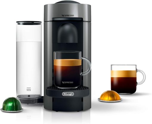 Nespresso Vertuo Plus Coffee and Espresso Maker By De'Longhi, Ink Black - Image 52