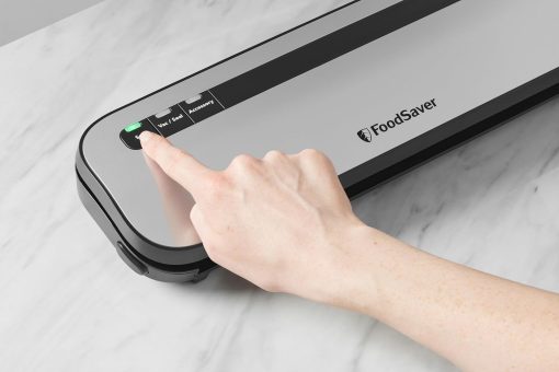 FoodSaver FFS005X Vacuum Sealer with Storage Compartment for Roll and Cutter, Pulse Function for Fragile Food, Includes Matching Accessories and Vacuum Bags - Image 6