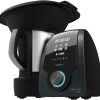 Cecotec Robot de Cuisine Mambo Black. 23 Fonctions, 10 Niveaux de Température, 1700W, 2,5 kg de Pate, Cruche de 3,3L, 10 Vitesses, Minuterie, Température Réglable de 37 °C à 120 °C