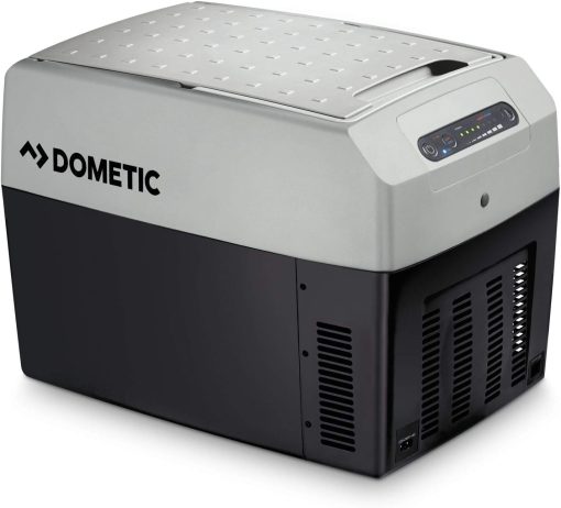 DOMETIC TCX 21 - glacière électrique portable pour voiture 12/24 V et 230 V, mini réfrigérateur chaud/froid, 20 litres, pour voiture, camion, bateau et camping-car - Image 9