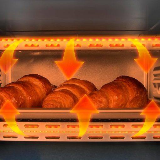 Cecotec Bake&Toast 4600 Black Gyro Countertop Oven, 46 L, 2000 W, 12 Combinable Heating Functions, Includes Rotating Spindle, Crumb Catcher Tray. - Image 52