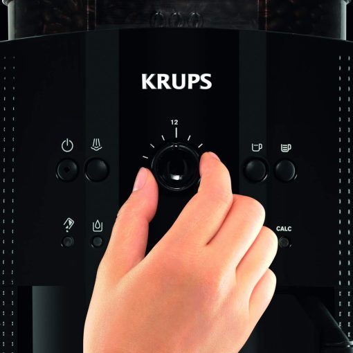 Krups Roma EA81M8 Cafetière expresso superautomatique 1,7 L, 3 niveaux de température, 3 textures de broyage, noir - Image 4