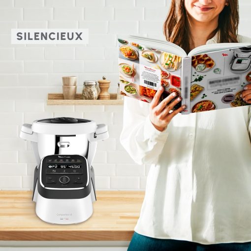 MOULINEX COMPANION XL Multifunctional Robot Cooker Bowl 4.5L 12 Programs Auto Soups Gazpacho Kitchen Robot Mixer Chopper Kneader 1550W HF80CB10 - Image 5