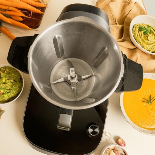Cecotec Robot de Cuisine Mambo Black. 23 Fonctions, 10 Niveaux de Température, 1700W, 2,5 kg de Pate, Cruche de 3,3L, 10 Vitesses, Minuterie, Température Réglable de 37 °C à 120 °C - Image 48
