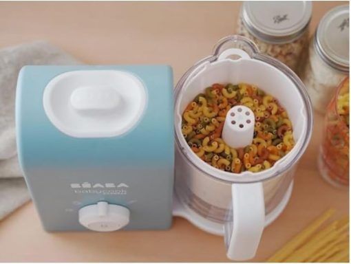BéABA, Babycook Solo, Robot Bébé 4 en 1 Mixeur-Cuiseur, Cuisson Vapeur, Diversification alimentaire, Petits pots bébé maison, Noir - Image 33