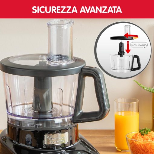 Moulinex Robot multifonction, 1000 W, 28 fonctions, Bol 3 L, Blender 2 L, Hachoir, Disques pour raper et émincer, Lames inox titanium, Robot cuisine, DoubleForce FP821811 - Image 5