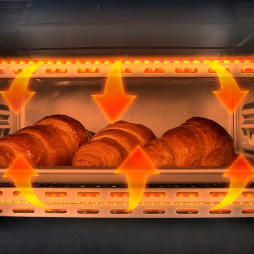 Cecotec Bake&Toast 4600 Black Gyro Countertop Oven, 46 L, 2000 W, 12 Combinable Heating Functions, Includes Rotating Spindle, Crumb Catcher Tray. - Image 89