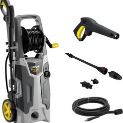 Lavor Nettoyeur Haute Pression Cruiser 160 Plus avec Moteur à Induction, Enrouleur en Pression, Puissance 160 Bar Max, Débit 390 l/h Max, Moteur 2200W