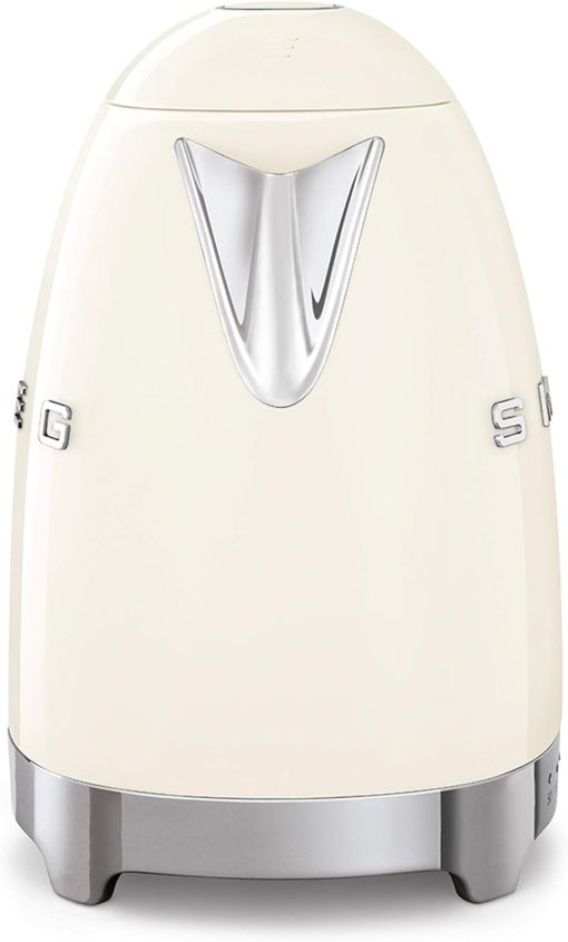 Smeg, KLF04WHEU Variable Temperature Kettle 1.7 L, Multiple Temperatures, Washable Anti-Limescale Filter, Automatic Safety Shutdown, Water Level Indicator, Cable Range, 2400 W, White - Image 6