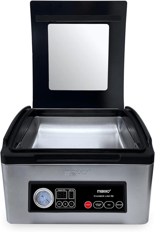 Maxxo VM ChamberLine 40 Professional Food Vacuum Sealer - Vacuum Chamber 72 L/min, Stainless Steel, Double Welding, Vacuum Sealer + 30 Bags Included - Image 42