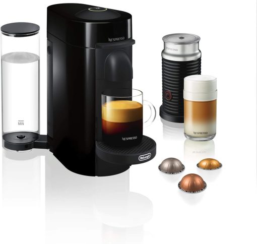 Nespresso Vertuo Plus Coffee and Espresso Maker By De'Longhi, Ink Black - Image 54