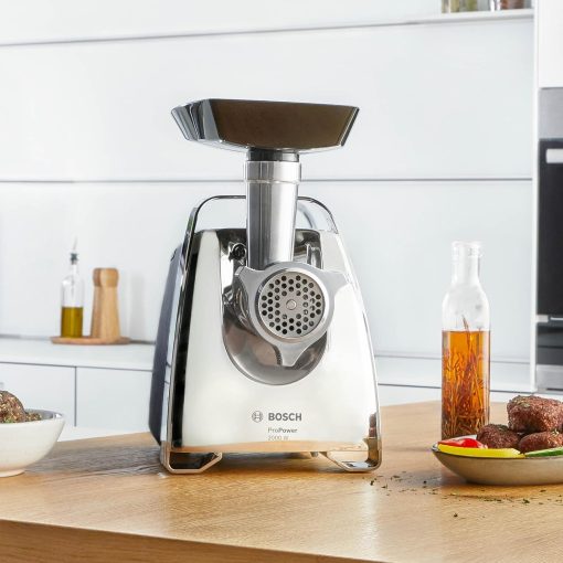 Bosch ProPower MFW67440 Hachoir à viande polyvalent – Jusqu'à 3,5 kilos de viande par minute – Puissance de 700 W, Noir - Image 29