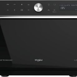 Whirlpool MWSC 9133 SB Supreme Chef Combination Microwave with Grill + Steam, 33 Litres, Technology 6th Sense, Turntable