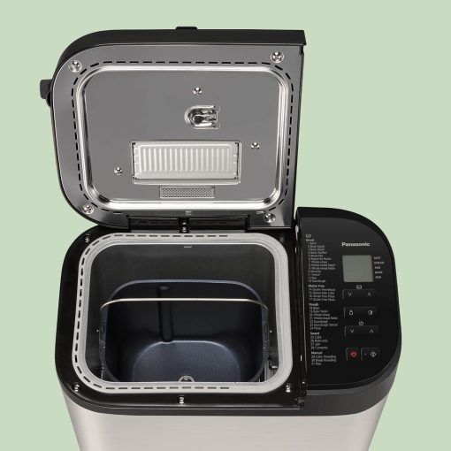 Panasonic SD-YR2550SXE Automatic Bread Maker, Raisin, Nut and Yeast Dispensers, 31 Auto Programs, Dual Temperature Sensor, 13 Hour Digital Timer, LCD Display, Silver - Image 11