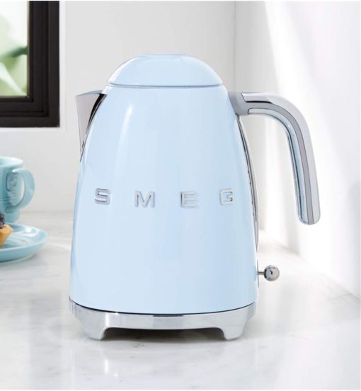 Smeg, Bouilloire électrique KLF03PGEU 1,7 L, Filtre Anticalcaire Lavable, Arrêt Automatique de Sécurité, Indicateur de Niveau d'Eau, Base Antidérapante, Range Cordon, Puissance 2400W, Vert d'Eau - Image 73