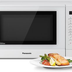 Panasonic NN-GT46KBSUG Microwave and Grill Oven with Turntable, 31 Liters, Stainless Steel, 1000 W, Grill 1100 W, 24 Auto Programs, LCD Display, Genius Sensor, Junior Menu, Black