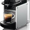 Nespresso Pixie Espresso Machine by De'Longhi, 1100ml, Aluminum,Silver