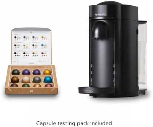 Nespresso Vertuo Plus Coffee and Espresso Maker By De'Longhi, Ink Black - Image 29