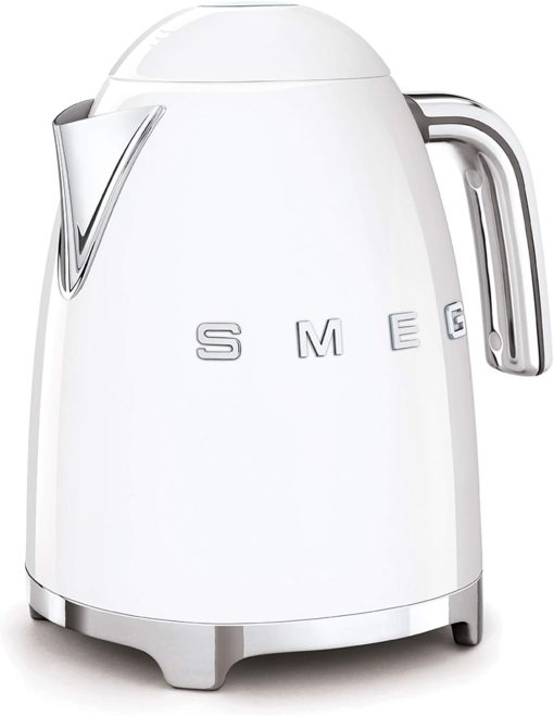 Smeg, Bouilloire électrique KLF03PGEU 1,7 L, Filtre Anticalcaire Lavable, Arrêt Automatique de Sécurité, Indicateur de Niveau d'Eau, Base Antidérapante, Range Cordon, Puissance 2400W, Vert d'Eau - Image 10