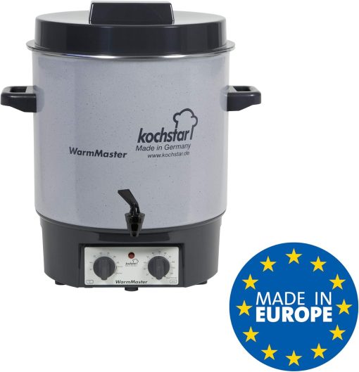 Kochstar K99104035 Stérilisateur Electrique avec Thermostat et Robinet 27 litres, 50 x 46.5 x 37 Cm, Gris - Image 26