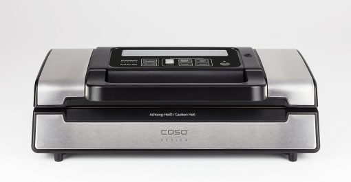 Caso FastVac 500, Professional Commercial Vacuum Sealer, Stainless Steel, Double Piston Pump, 15 Litres/Minute, Includes 2 Free Foil Rolls - Image 14