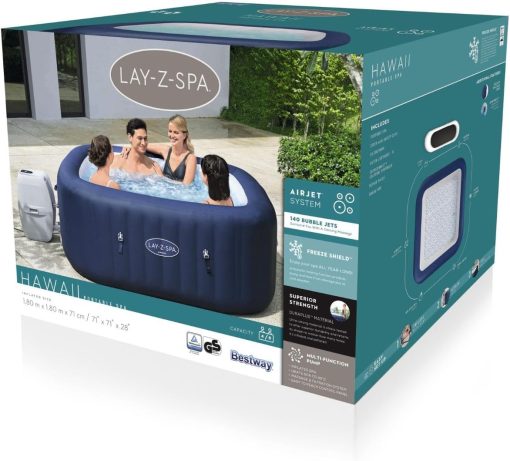 Spa gonflable rond BESTWAY Lay-Z-Spa? Miami Airjet? 2 - 4 personnes - Image 72
