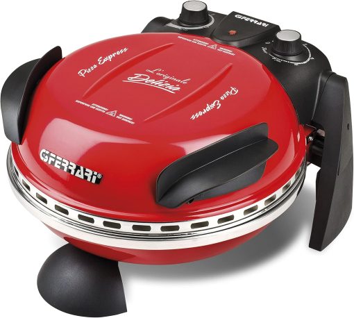 G3 Ferrari G10006 Pizza Express Delizia, 1200 W Pizza Oven, Adjustable Thermostat up to 400°C, Cooks Tasty Pizza in 5 Minutes, Double Resistance, Recipe Book and Spatulas Included - Black - Image 30