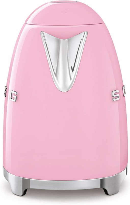 Smeg, Bouilloire électrique KLF03PGEU 1,7 L, Filtre Anticalcaire Lavable, Arrêt Automatique de Sécurité, Indicateur de Niveau d'Eau, Base Antidérapante, Range Cordon, Puissance 2400W, Vert d'Eau - Image 86