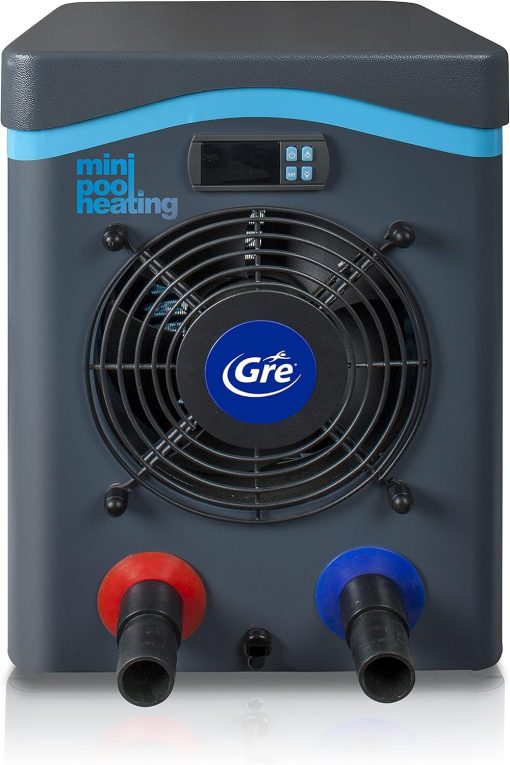 Gre HPM40 HPM40-Mini Pompe à Chaleur pour Piscine Hors Sol jusqu'à 40 m3, Noir - Image 3
