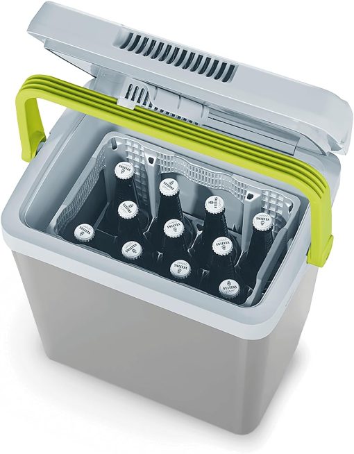 Severin Glacière électrique, 25 L, Inclus 3 cables d'alimentation Dont allume-cigare12 V et cable USB, Vert/Gris, KB 2925 - Image 5