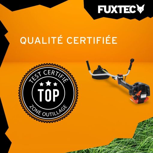 Fuxtec Débroussailleuse Thermique Professionnelle FX-PS152 52 cm3 3CV Système Anti Vibration - 2 en 1 Coupe-Bordure avec Tête de Coupe Double Fil et Lame 3 Dents Modèle Con?u pour Les Pros - Image 5